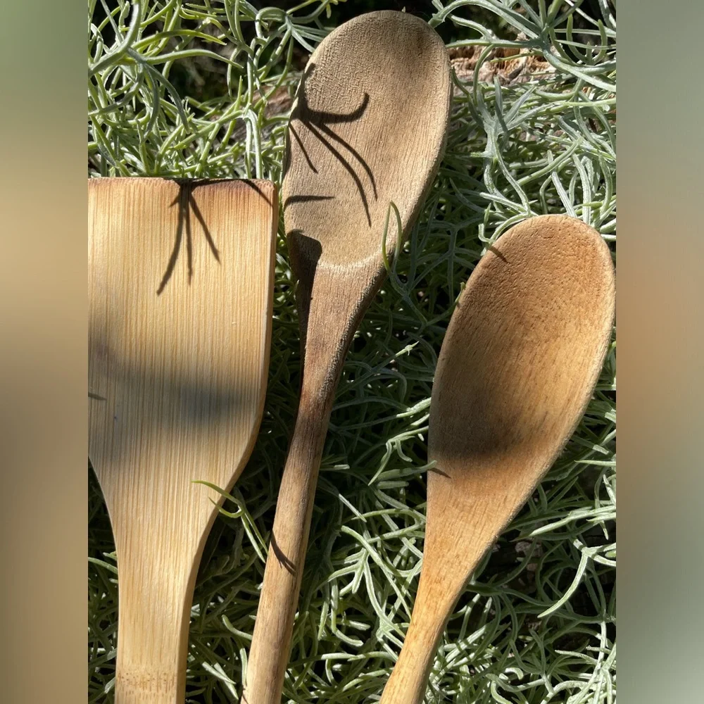 Set Of Wooden Utensils